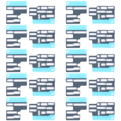 10 Sets Mainboard FPC Connector Sponge Foam Pads for iPhone 13 mini