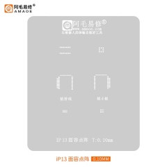 Amaoe Dot Matrix / Face ID / Original Color BGA Reball Stencil for iPhone 13