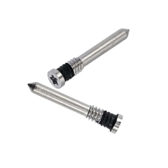 For iPhone 15/ 15 Plus/ 15 Pro/ 15 Pro Max Bottom Screws- White Titanium