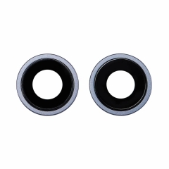 For iPhone 14/ 14 Plus Rear Camera Holder with Lens- Blue Original