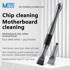 MaAnt Chip Cleaning Motherboard Steel Bristle Brush