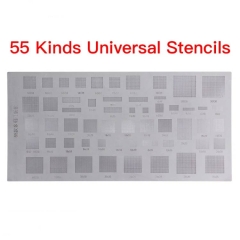 Kaisi 55 Kinds Universal Phone Solder Paste BGA Reballing Stencils