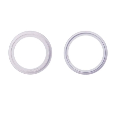 For iPhone 14/ 14 Plus Rear Camera Bezel Ring only- Purple (2Pcs/Set)