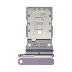 For Samsung Galaxy S23 Ultra SM-S918 Dual Sim Card Tray- Lavender