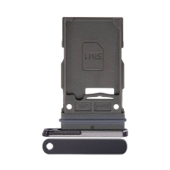 For Samsung Galaxy S23 Ultra SM-S918 Single Sim Card Tray- Phantom Black