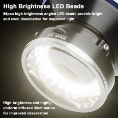 iFixes iL37 Microscope Illuminators Polarized Ring Light 96Pcs LEDs Lamp