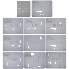 LCD Screen Cable IC Protection Template for iPhone11-13 ProMax Lattice Face