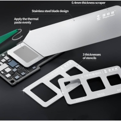 Thermal Conductive Paste Steel Mesh & Scraper