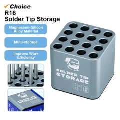 Mechanic R16 Soldering Tips Protection Storage Box Support C115 / C210 / C245 / T12 Tips