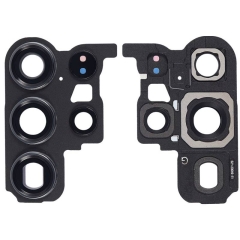 For Samsung Galaxy S23 Ultra SM-S918 Rear Camera Bracket With Lens- Cream