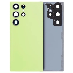 For Samsung Galaxy S23 Ultra SM-S918 Back Cover With Camera Lens & Adhesive- Lime