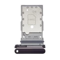 For Samsung Galaxy S23 SM-S911/ S23 Plus SM-S916 Dual SIM Card Tray- Phantom Black