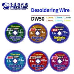 Mechanic DW50 1.5M Low Residue Desoldering Wire - 10pcs