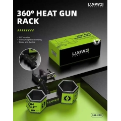 Luowei LW-304 861DW / 2008 Adjustment Angles Hot Air Gun Bracket with Sleep Function
