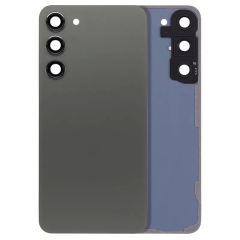 For Samsung Galaxy S23 Plus SM-S916 Back Cover With Adhesive & Camera Lens- Green (No Logo)