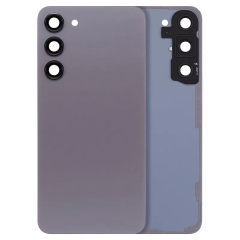 For Samsung Galaxy S23 Plus SM-S916 Back Cover With Adhesive & Camera Lens- Graphite (No Logo)