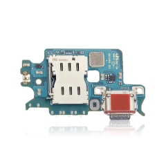 For Samsung Galaxy S22 Charging Port Board With Sim Card Reader (S9010) (Dual Sim Version)