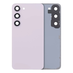For Samsung Galaxy S23 SM-S911 Back Cover With Adhesive & Camera Lens- Lavender (No Logo)
