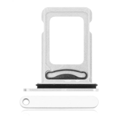 Dual Sim Card Tray For IPhone 12- White