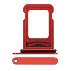 Dual Sim Card Tray For IPhone 12- Red