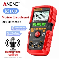 ANENG M109 Digital Multimeter with Voice Announcement