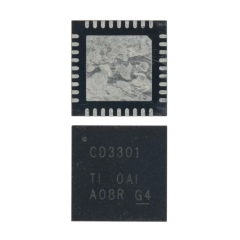 Power IC For MacBooks (TI, CD3301RHHR / CD3301, QFN-36 Pin)