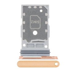 Dual Sim Card Tray For Samsung Galaxy S24 / S24 Plus (Sandstone Orange)