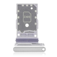 Dual Sim Card Tray For Samsung Galaxy S24 / S24 Plus (Marble Gray)