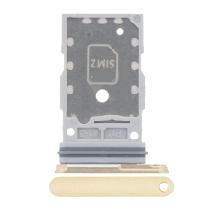 Dual Sim Card Tray For Samsung Galaxy S24 / S24 Plus (Amber Yellow)