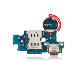 Charging Port Board With Sim Card Reader For Samsung Galaxy S24 Plus S926U (North American Version)