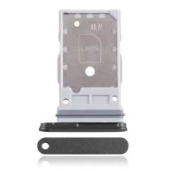 Single Sim Card Tray For Samsung Galaxy S24 Ultra- Black