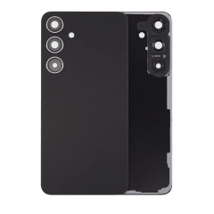 For Samsung Galaxy S24 Plus SM-S926 Back Cover Glass With Camera Lens (No Logo)-Onyx Black