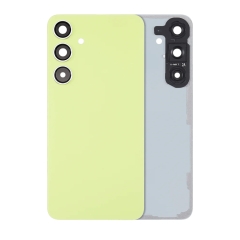 For Samsung Galaxy S24 Plus SM-S926 Back Cover Glass With Camera Lens (No Logo)-Jade Green
