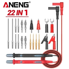 Aneng PT1028 22-in-1 1000V Professional Universal Multimeter Combination Test Lead Set