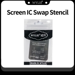 Wylie Screen Cable Protection BGA Reballing Stencil for iPhone 11-15 Series