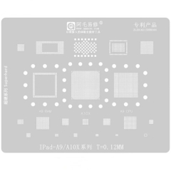Amaoe 0.12mm BGA Reballing Stencil for iPad A9 / A10X Series