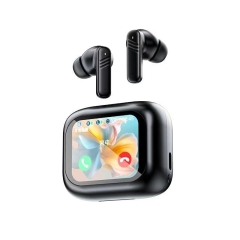 M6 Black ANC/ENC Bluetooth 5.4 Wireless Headphones With Intelligent Display