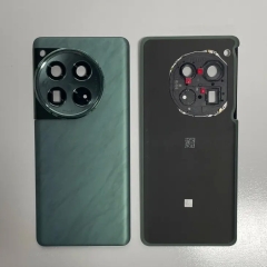 Back Cover Glass with Camera Lens and Bezel + Adhesive for OnePlus 12 - Green Ori