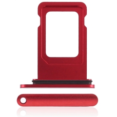 Dual Sim Card Tray For IPhone XR- Red