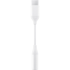 Samsung White USB Type-C to 3.5mm Jack Adapter (Ee-UC10)