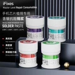 iFixes Solder Paste 50g (is138/138℃) (is158/158℃) (is183/183℃) (is217/217℃)