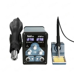 Kaisi 878Pro 2in1 Smart Sleep Lead-free Digital Display Hot Air Gun Soldering Station
