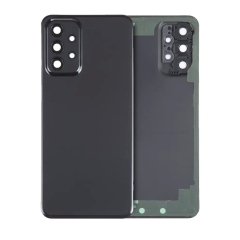 Back Glass With Camera Lens For Samsung Galaxy A23 5G A236 (Black)