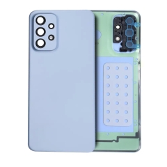 Back Glass With Camera Lens For Samsung Galaxy A23 5G A236 (Blue)