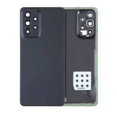 Back Glass With Camera Lens For Samsung Galaxy A33 5G A336 (Black)