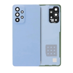 Back Glass With Camera Lens For Samsung Galaxy A33 5G A336 (Blue)