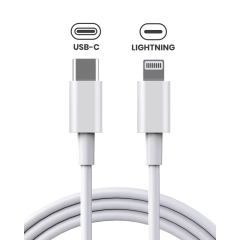 USB-C to Lightning Cable For IPhone / IPad (1m)