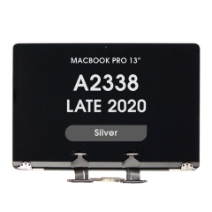 OEM Complete LCD Display Assembly For MacBook Pro 13" (A2338) (Late 2020) (Silver)