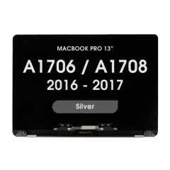 Original Complete LCD Display Assembly For MacBook Pro 13" A1706/A1708 (Late 2016/ Mid 2017) (Silver)