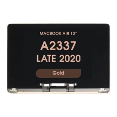 OEM Complete LCD Display Assembly For MacBook Air 13" (A2337) (Late 2020) (Gold)